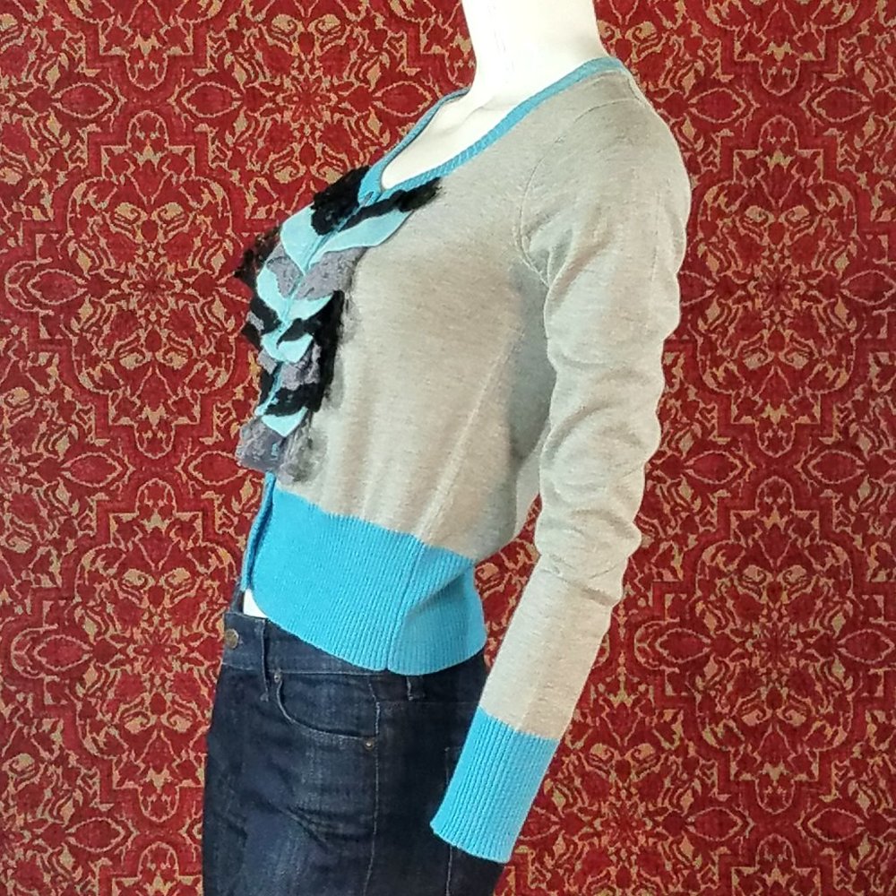 NICK & MO gray cardigan S⤵️🕕 - Picture 4 of 7